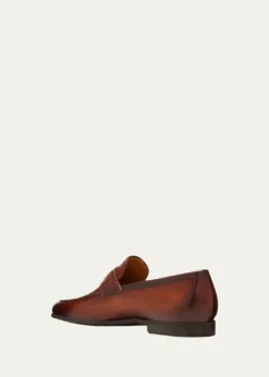 MagnanniMen's Daniel Leather Penny Loafers