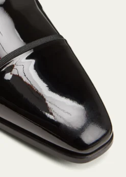 MagnanniMen's Jadiel Patent Cap-Toe Oxfords