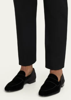 MagnanniMen's Jasper II Velvet Keeper Loafers