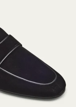 MagnanniMen's Jasper II Velvet Keeper Loafers