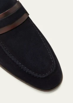 MagnanniMen's Daniel Suede Penny Loafers