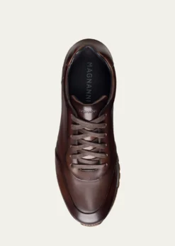 MagnanniMen's Ibiza II Leather Low-Top Sneakers