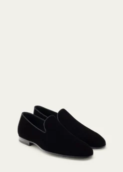 MagnanniMen's Jareth Velvet Venetian Loafers