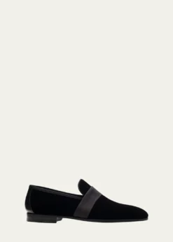 MagnanniMen's Jenaro Velvet Formal Loafers