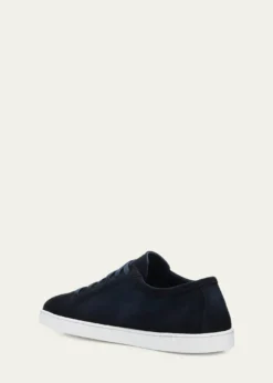 MagnanniMen's Kennedy Suede Low-Top Sneakers