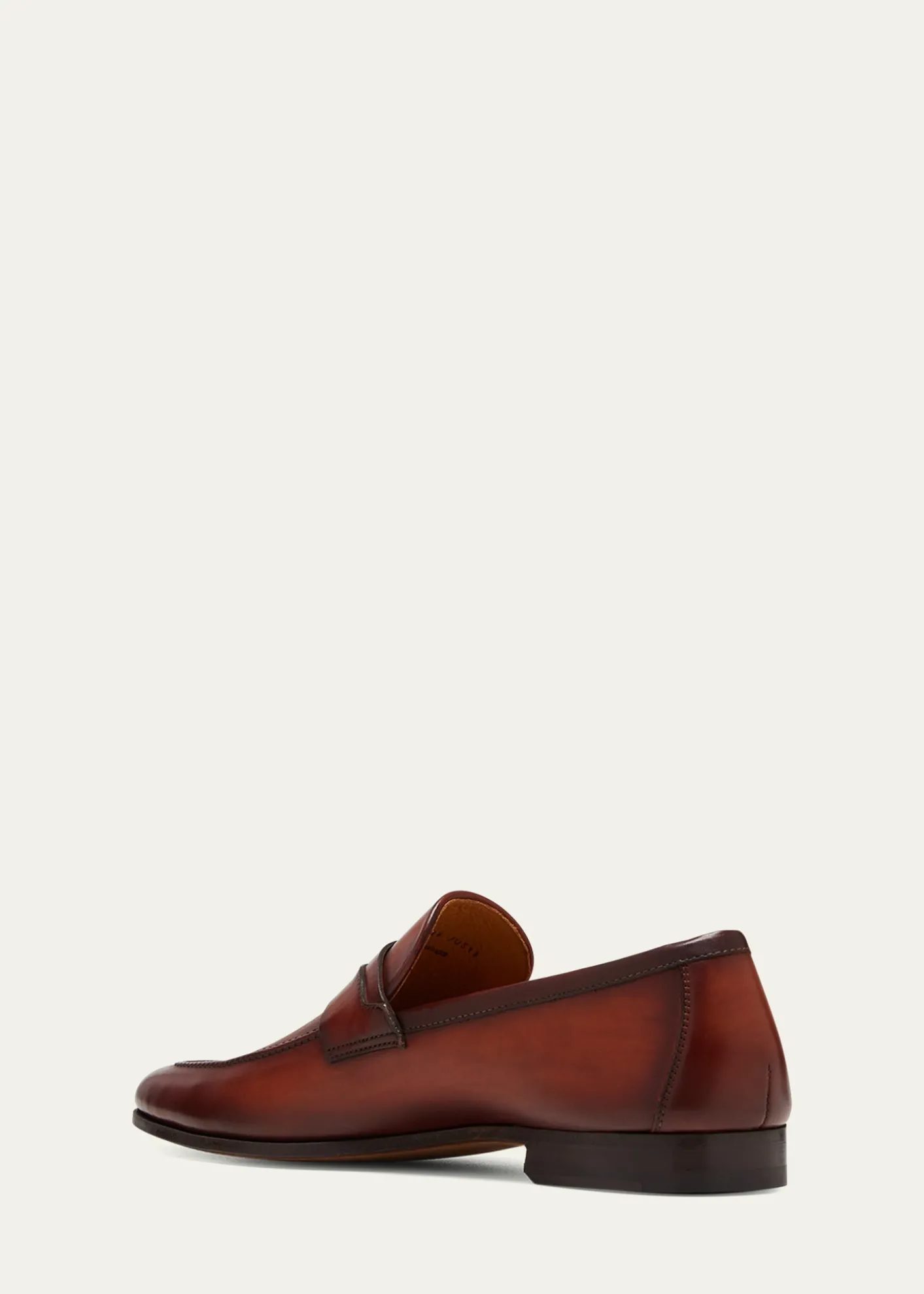 MagnanniMen's Sasso Leather Penny Loafers