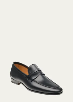 MagnanniMen's Sasso Leather Penny Loafers