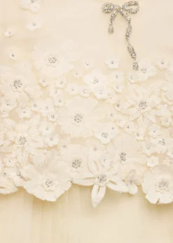 Maison AvaAnne Embellished Floral Dress, Size 12-14