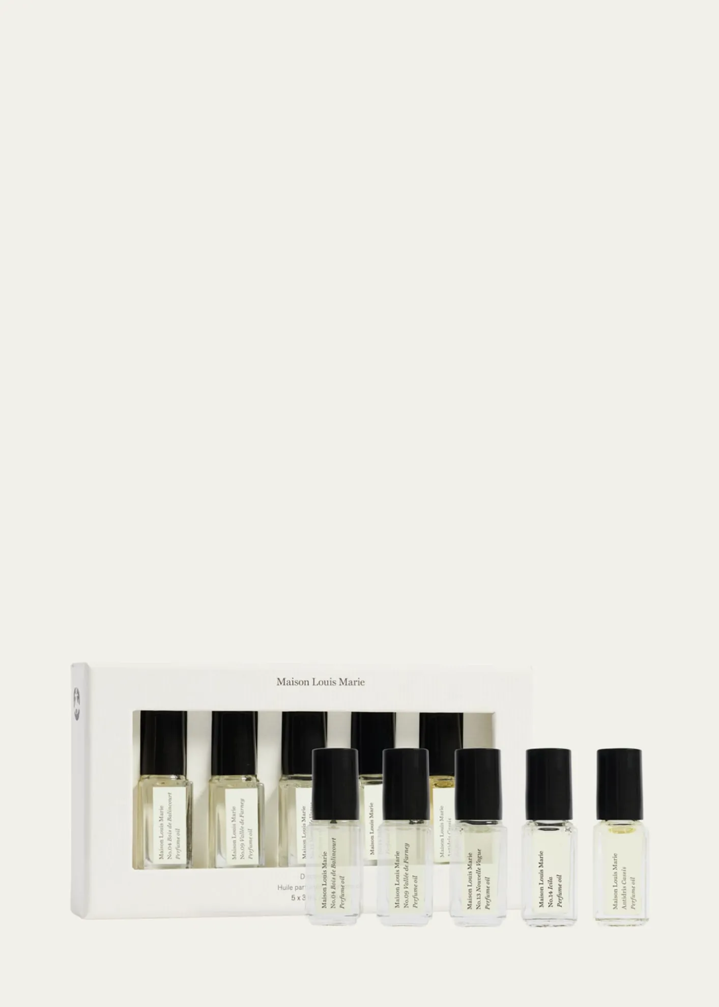 Maison Louis MariePerfume Oil Discovery Set, 5 x 3 mL