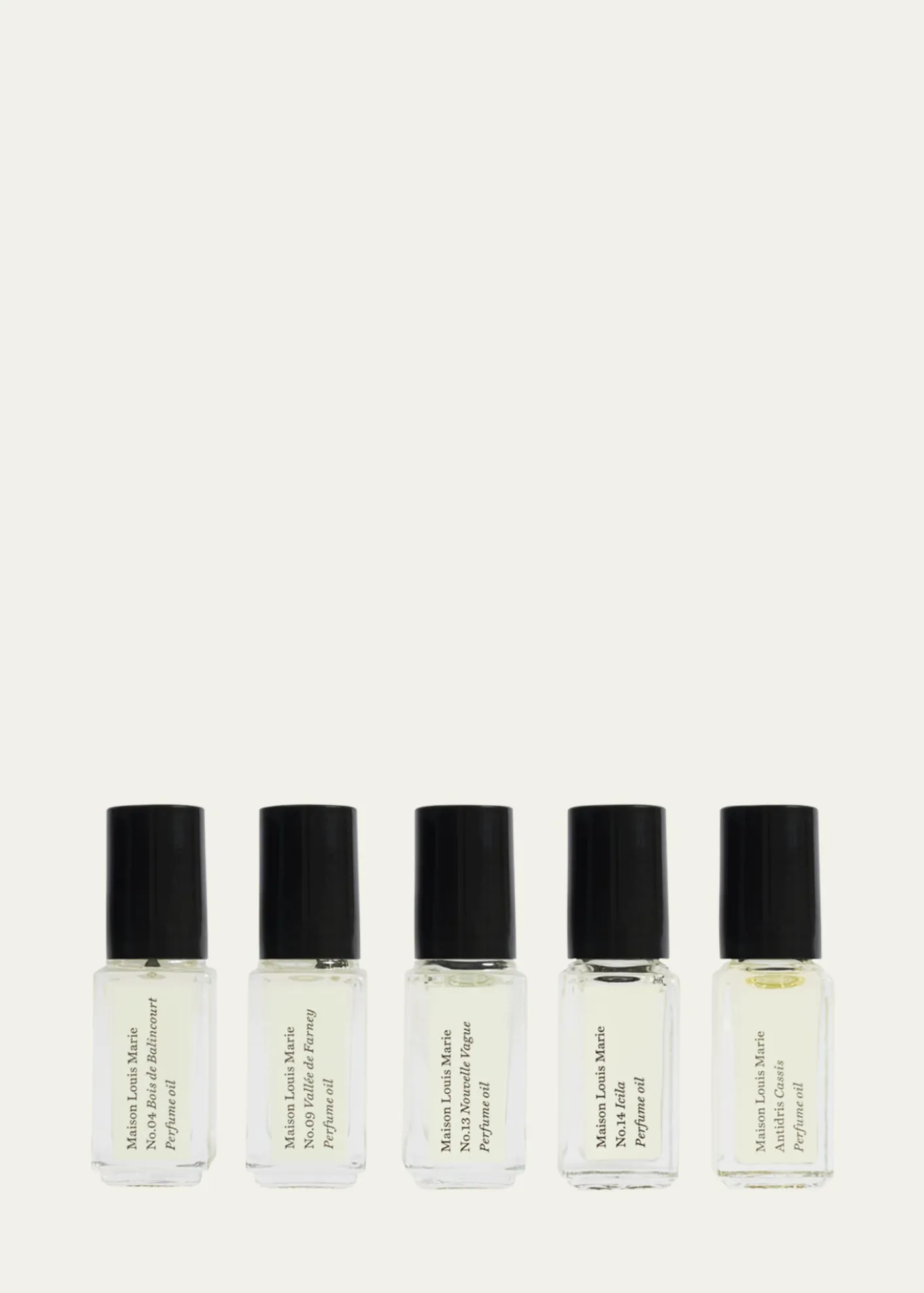 Maison Louis MariePerfume Oil Discovery Set, 5 x 3 mL