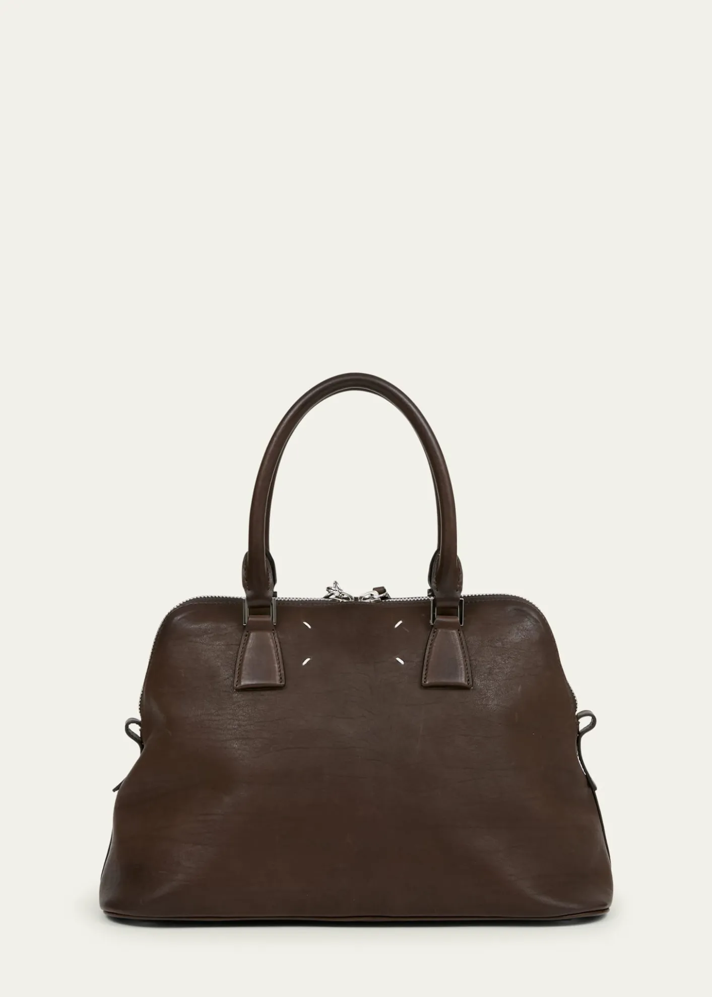 Maison Margiela5AC Loved To Death Calf Leather Medium Top Handle Bag