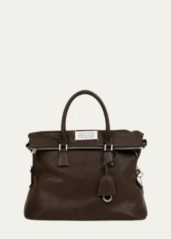 Maison Margiela5AC Loved To Death Calf Leather Medium Top Handle Bag