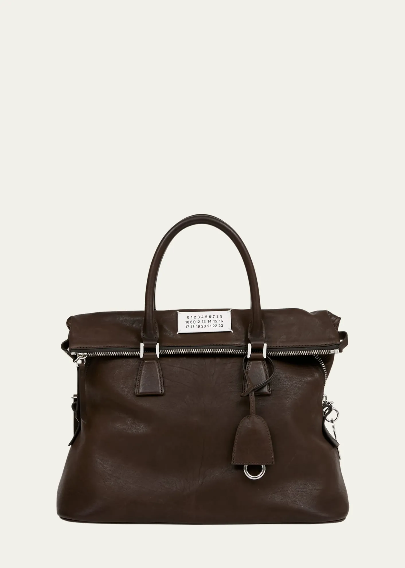 Maison Margiela5AC Loved To Death Calf Leather Medium Top Handle Bag