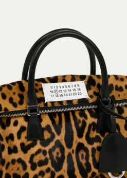 Maison Margiela5AC Loved To Death Calf Hair Top-Handle Bag