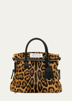 Maison Margiela5AC Loved To Death Calf Hair Top-Handle Bag