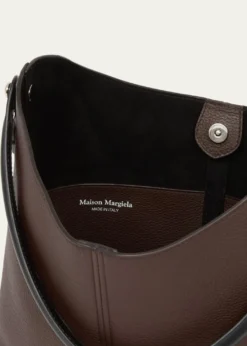 Maison MargielaDress-Age Leather Hobo Bag