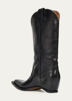 Maison MargielaHeel-Less Leather Cowboy Boots