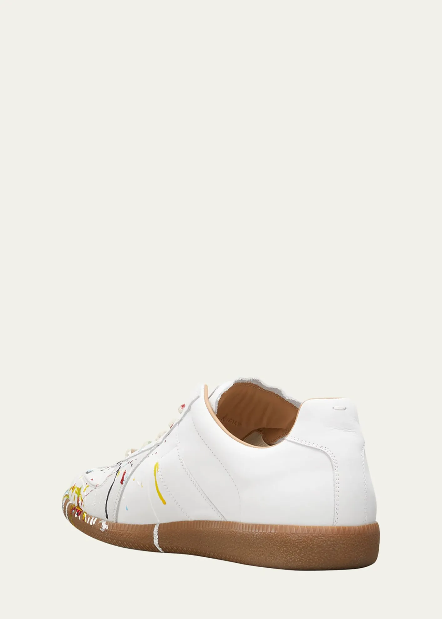 Maison MargielaMen's Replica Paint-Splatter Sneakers