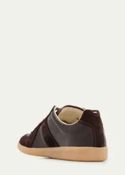 Maison MargielaReplica Suede & Leather Sneakers