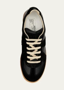 Maison MargielaReplica Suede & Leather Sneakers