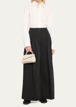 Maison MargielaSnatched Micro Asymmetric Top-Handle Bag