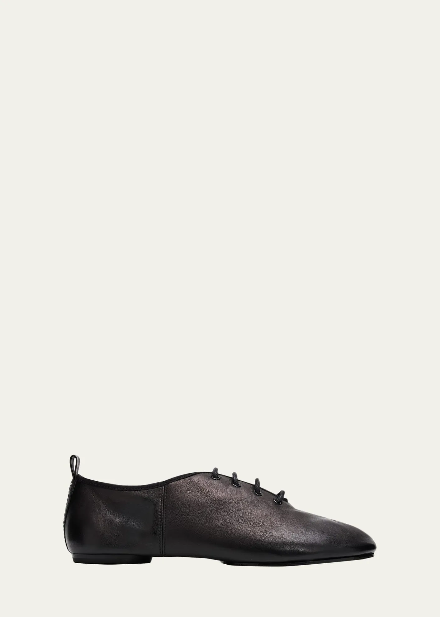 Maison MargielaTabi Jazz Leather Lace-Up Flats