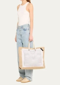 Maison MargielaTrompe L'oeil Glam Slam Tote Bag