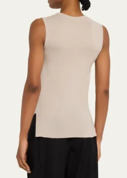 Majestic FilaturesCashmere Crewneck Tank Top