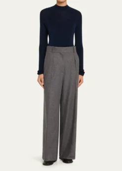 Majestic FilaturesFine Knit Merino Wool-Silk Sweater