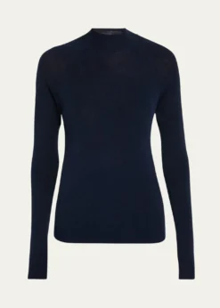 Majestic FilaturesFine Knit Merino Wool-Silk Sweater