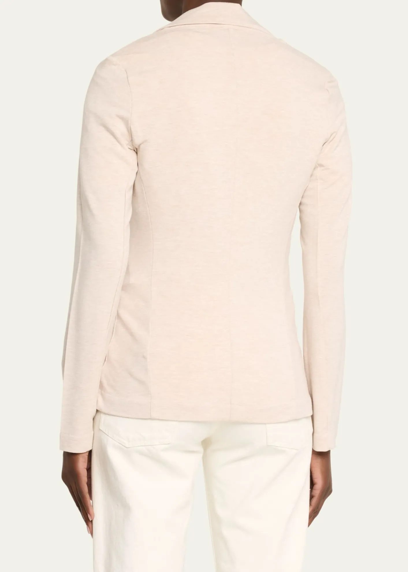 Majestic FilaturesFrench Terry One-Button Blazer