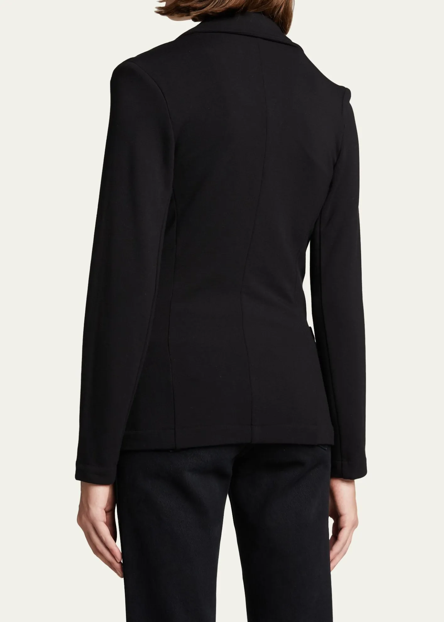 Majestic FilaturesFrench Terry One-Button Blazer