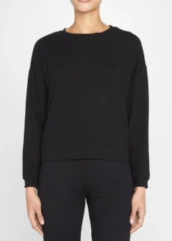Majestic FilaturesFrench Terry Crewneck Pullover