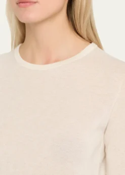 Majestic FilaturesMachine Washable Cashmere Crewneck Pullover
