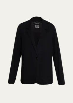 Majestic FilaturesRelaxed Single-Button Blazer