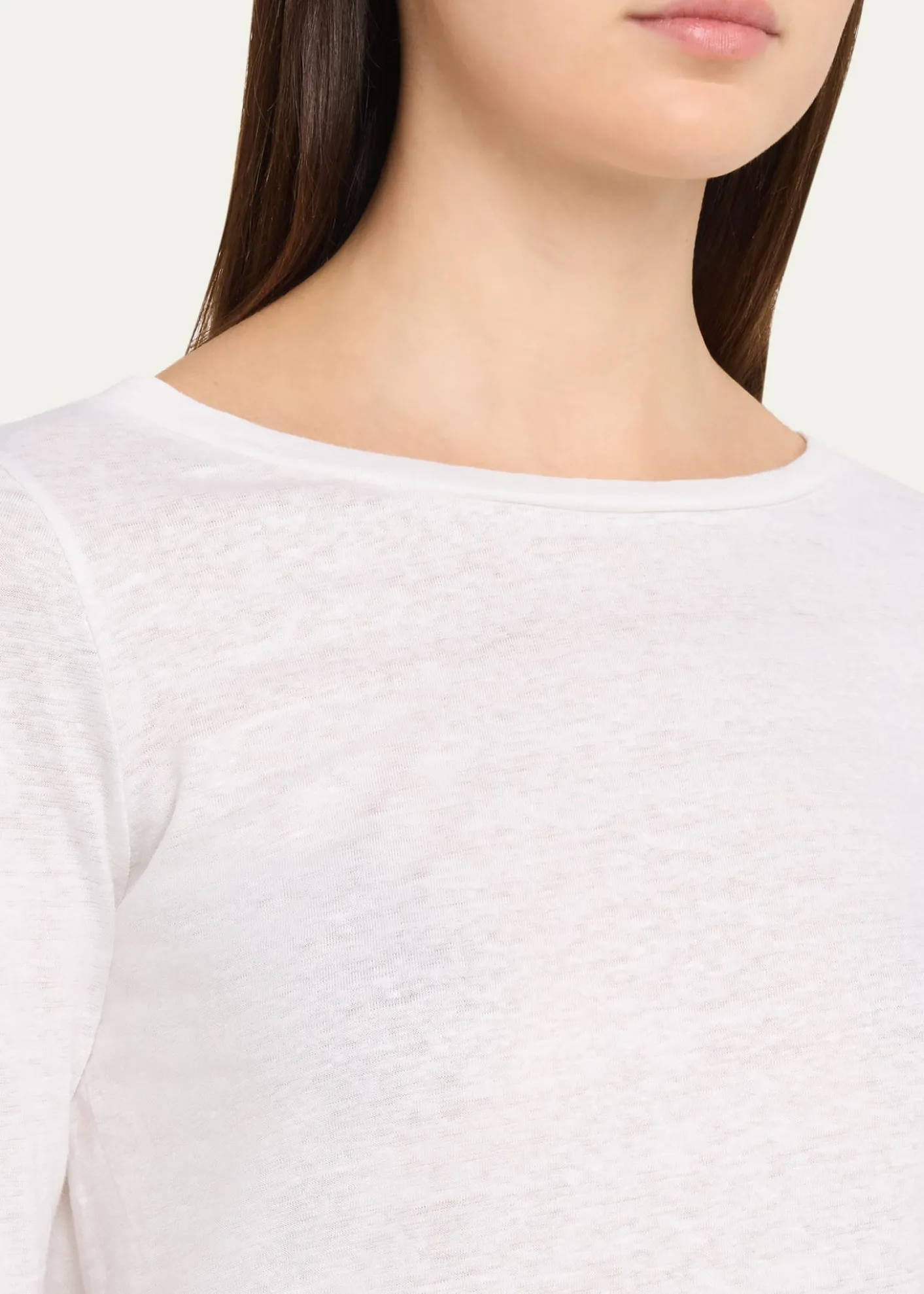 Majestic Filatures3/4-Sleeve Organic Cotton Shirt