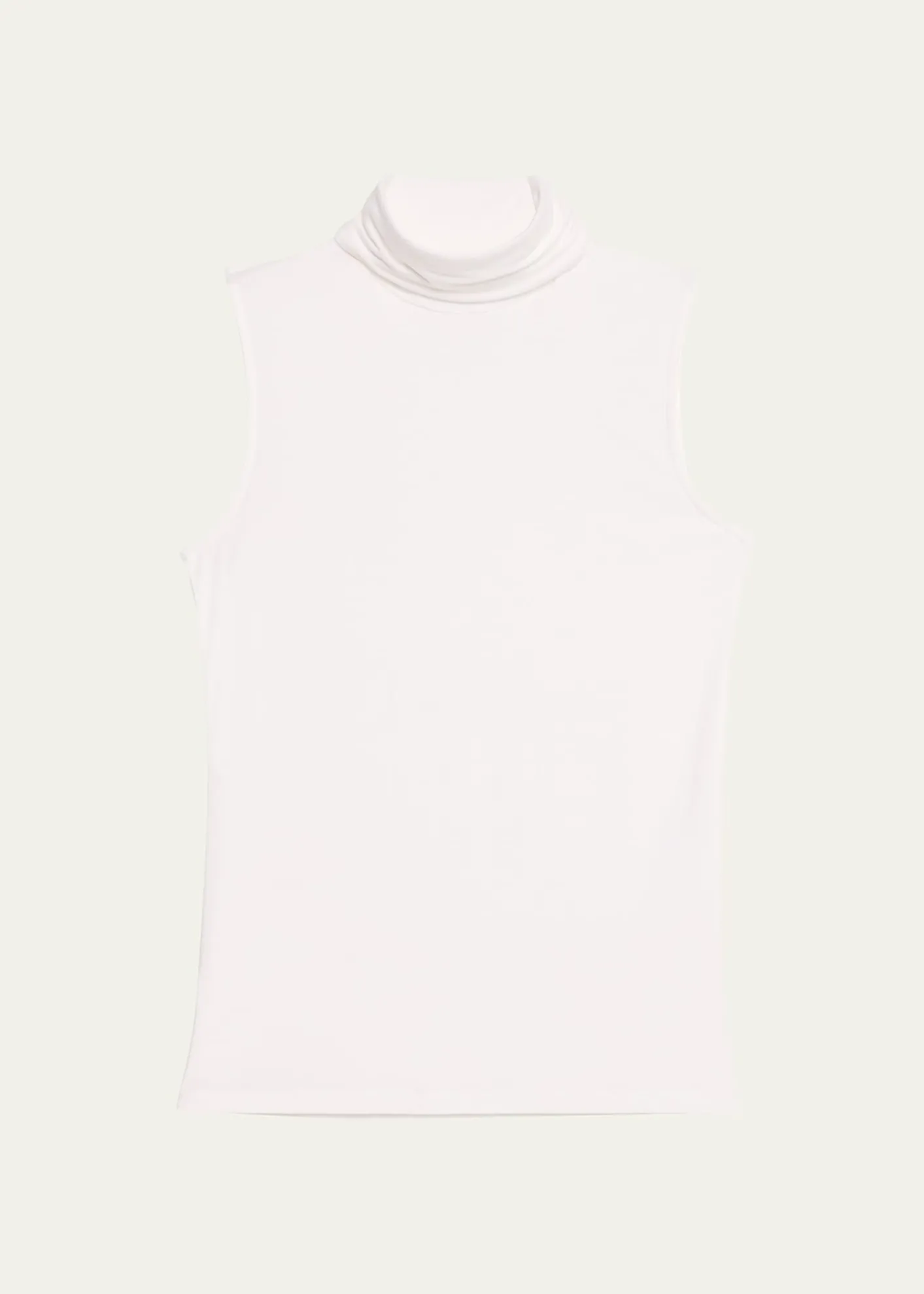 Majestic FilaturesSoft Touch Sleeveless Stretch Turtleneck