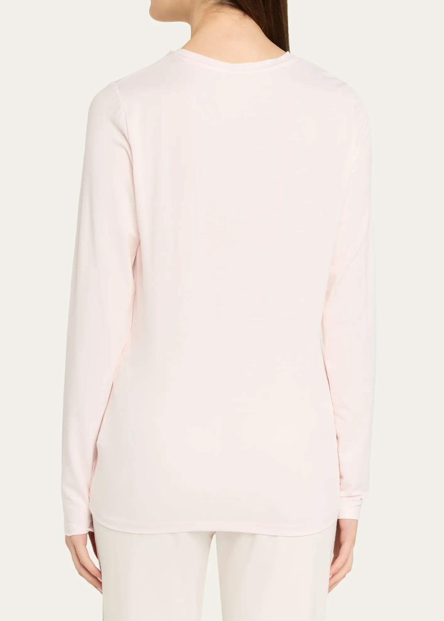 Majestic FilaturesSoft Touch Long-Sleeve Crewneck T-Shirt