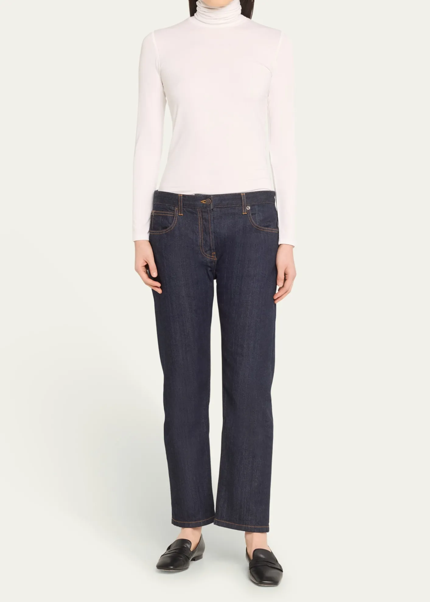 Majestic FilaturesSoft Touch Long-Sleeve Turtleneck