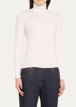 Majestic FilaturesSoft Touch Long-Sleeve Turtleneck
