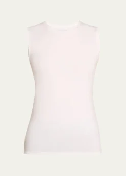 Majestic FilaturesSoft Touch Sleeveless Crew