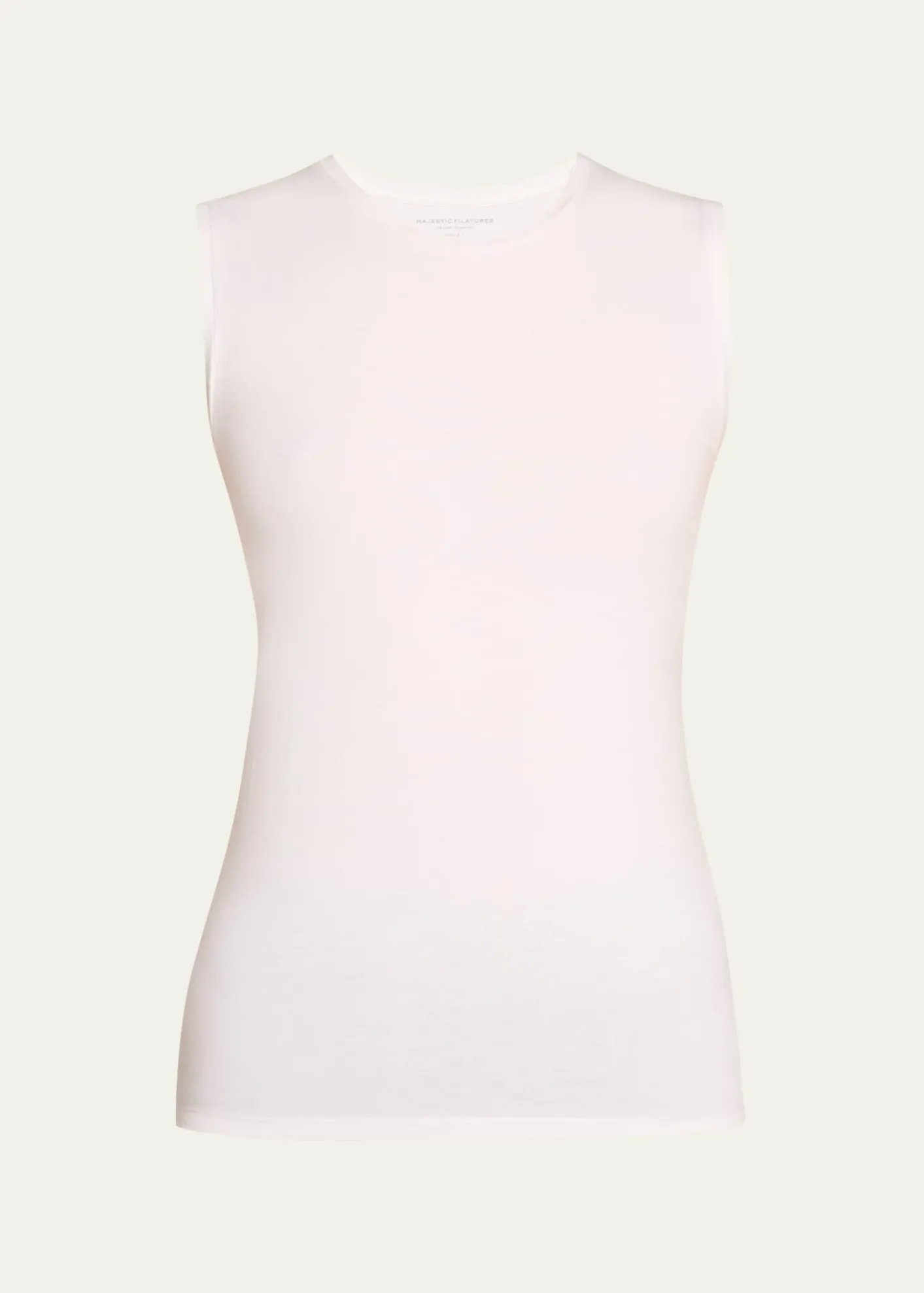 Majestic FilaturesSoft Touch Sleeveless Crew