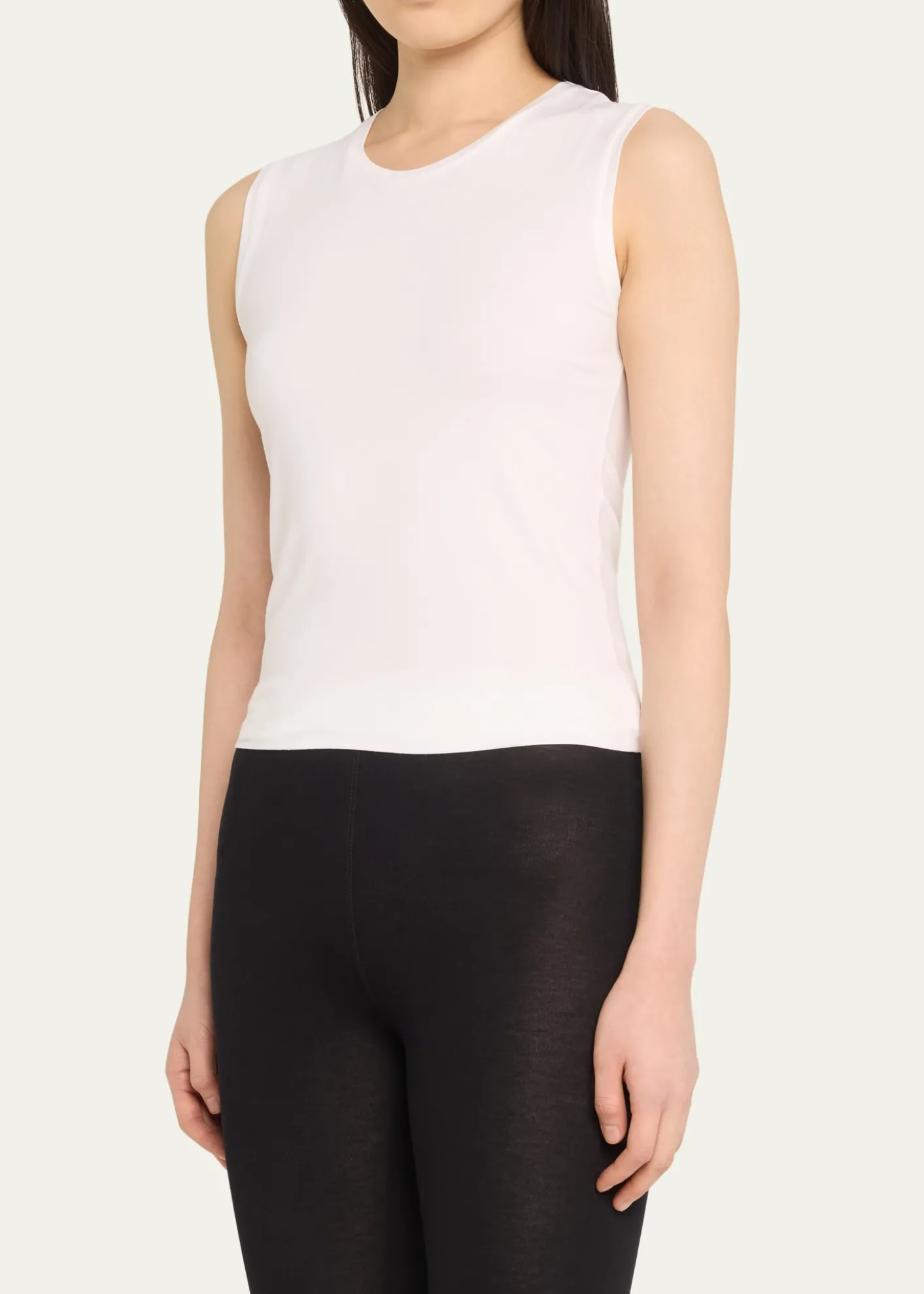 Majestic FilaturesSoft Touch Sleeveless Crew