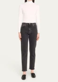 Majestic FilaturesSoft Touch Mock Turtleneck Top