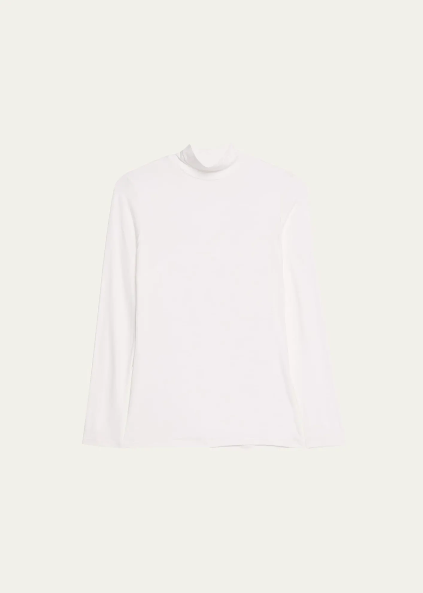 Majestic FilaturesSoft Touch Mock Turtleneck Top