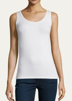 Majestic FilaturesSoft Touch Scoop-Neck Tank