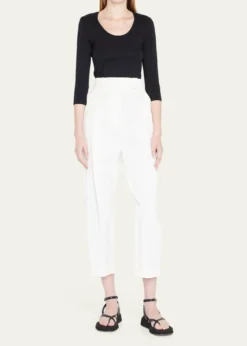 Majestic FilaturesSoft Touch 3/4-Sleeve Scoop-Neck Tee