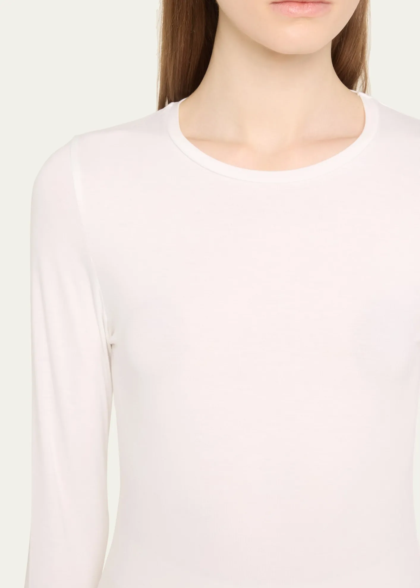 Majestic FilaturesSoft Touch Crewneck Top
