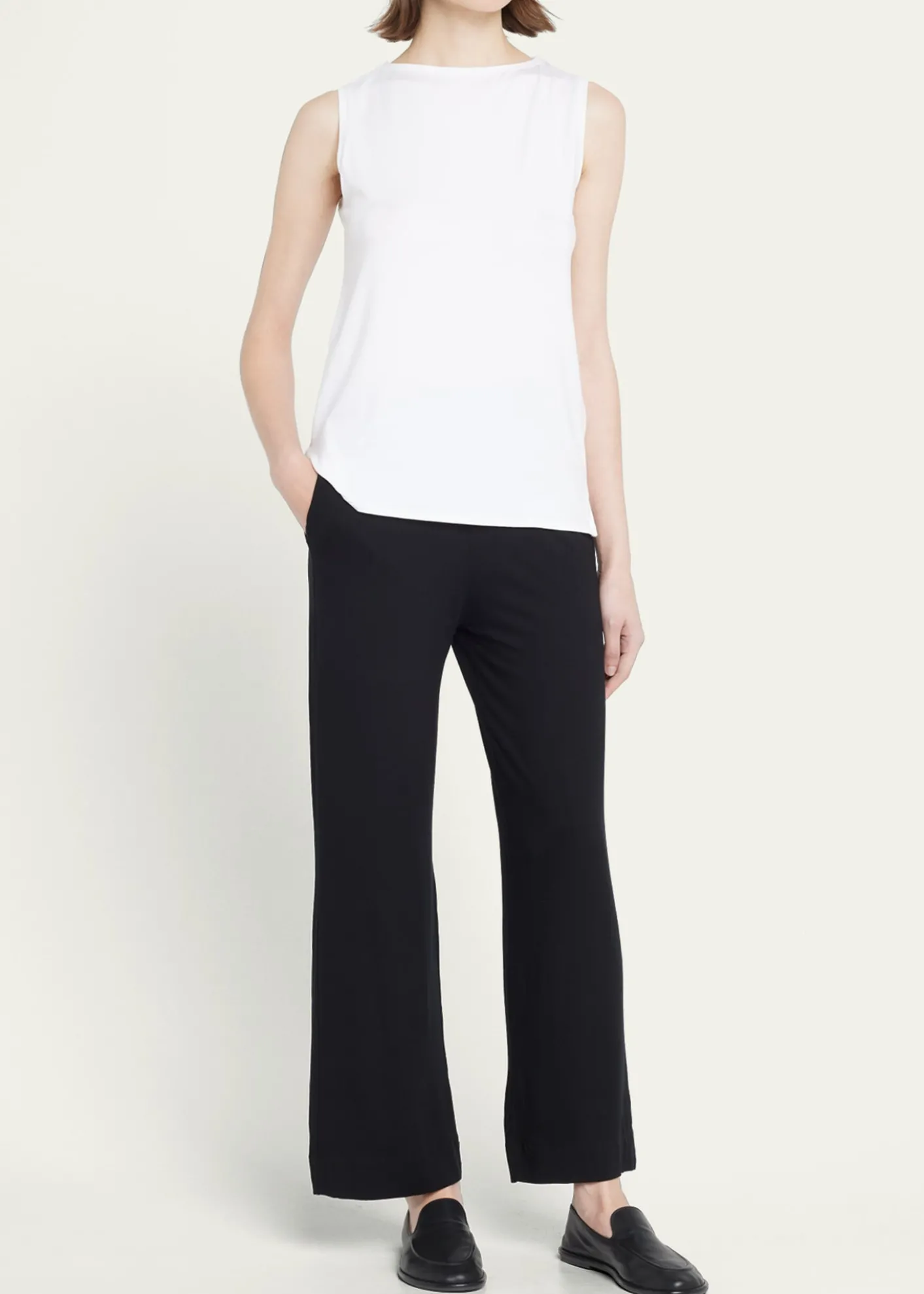 Majestic FilaturesSoft Touch Semi-Relaxed Boat-Neck Tank