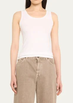 Majestic FilaturesSoft Touch Scoop-Neck Tank